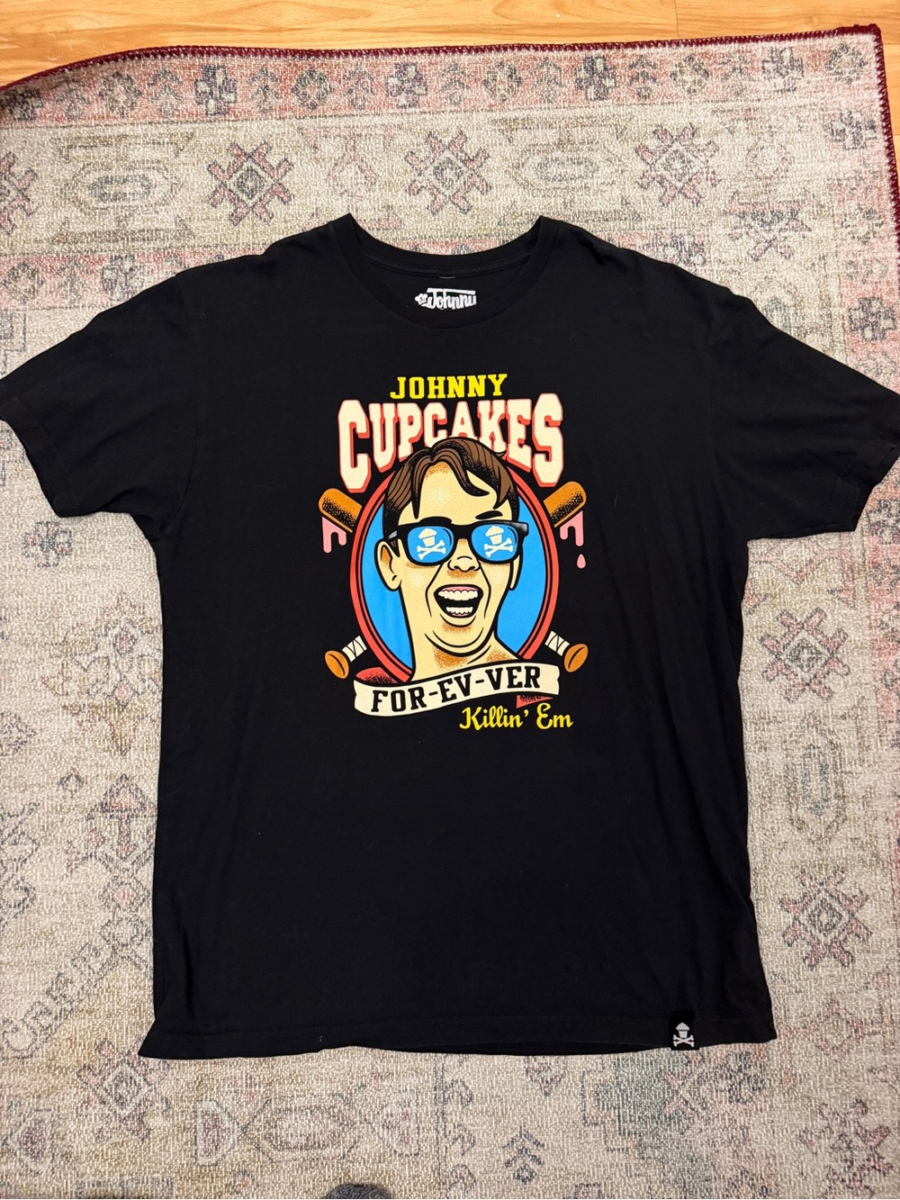 Johnny Cupcakes Black Tee Sandlot